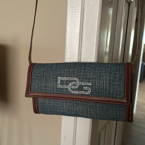 DOLCE & GABBANA DENIM WALLET ON CHAIN - Picture 2 of 11